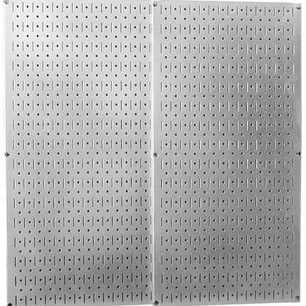 Wall Control 30-P-3232GV Galvanized Steel Pegboard