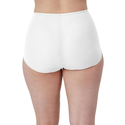 Bali Womens Skimp Skamp Brief, 3-Pack, 11, White/White/White
