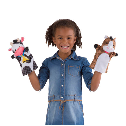 Farm Friends Hand Puppets: Puppets & Plush - Puppets