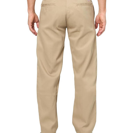 Dickies Mens 873 Slim Fit Work Pants, Desert Sand, 36W x 32L
