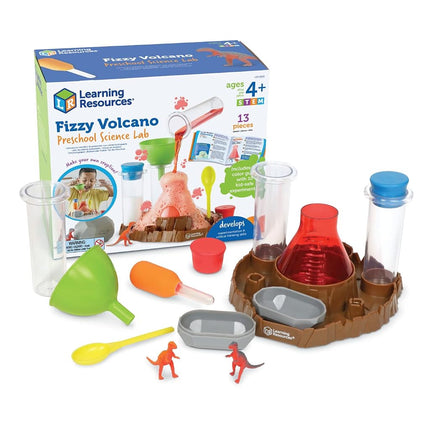 Learning Resources Fizzy Volcano, 13 Pieces, Ages 