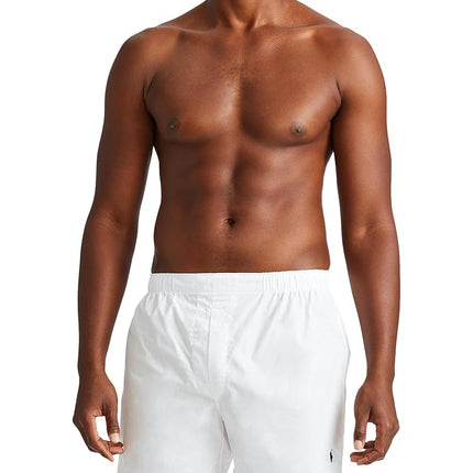 Polo Ralph Lauren Classic Fit Woven Cotton Boxers 3-Pack