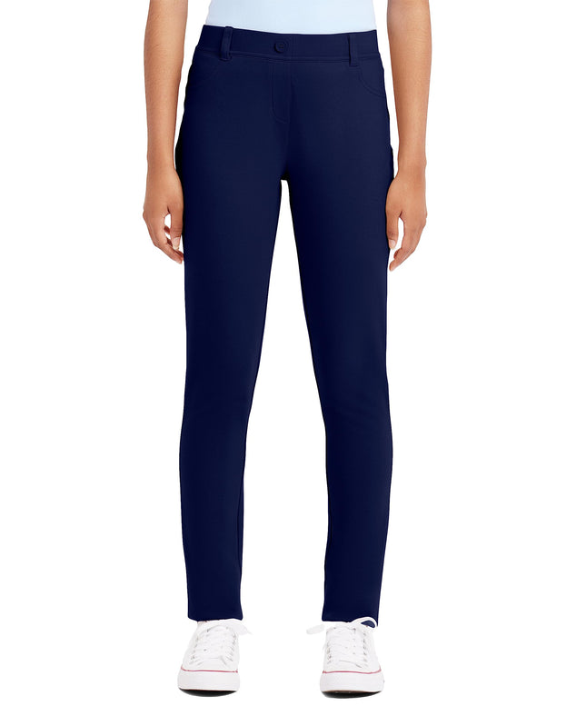 Nautica Junior's Uniform Stretch Jegging Pant, Nav