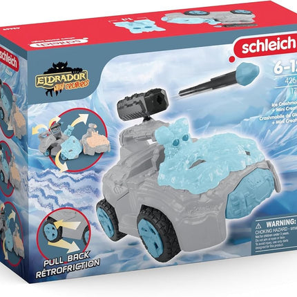 Schleich Eldrador - 17Pc Ice Crashmobile With Mini Creature | 42669