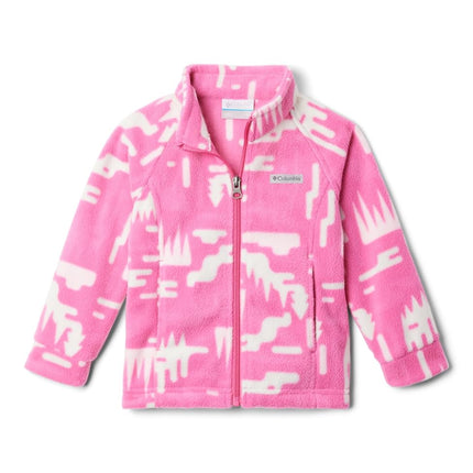 Columbia Baby Benton Springs II Printed Fleece, Pink Ice Highland, 3/6
