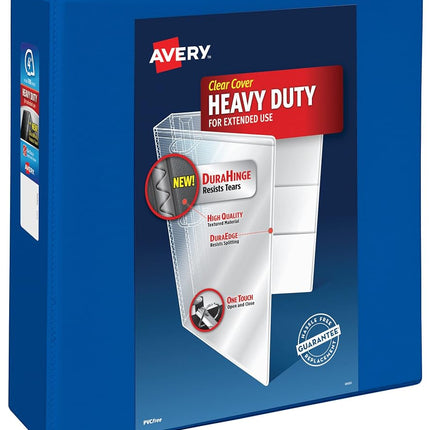 Avery Heavy-Duty View 3 Ring Binder, 4 Inch One To