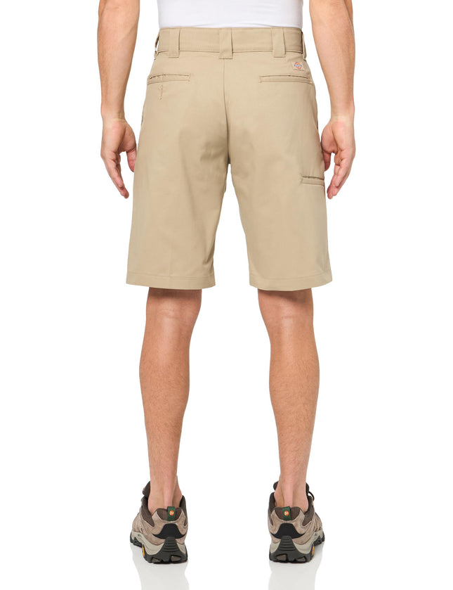 Short de travail Dickies pour homme, coupe droite, 11", couleur sable, taille 40 standard