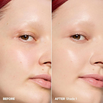Milk Makeup Hydro Grip Hydrating Gel Skin Tint with Hyaluronic Acid – Buildable Light Coverage for Up to 12 Hours w/Dewy Finish – Non-Comedogenic – 1 Very Fair w/Neutral to Cool Undertones, 1oz