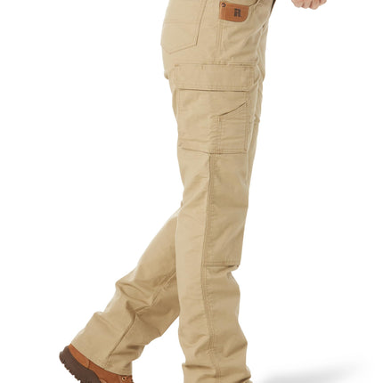 Wrangler Riggs Workwear Women's Ranger Cargo Pant - Beige - 10W x 32L