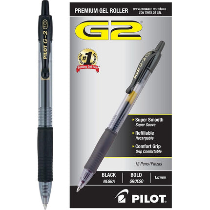 Pilot G2 Retractable Premium Gel Ink Roller Ball P