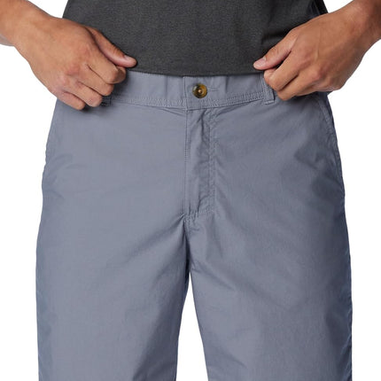 Columbia Men's Washed Out Short Hiking, Grey Ash, 40W x 10L