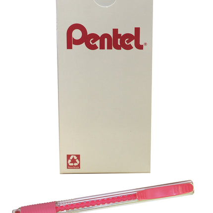 Pentel Clic Colors Retractable Eraser with Grip, H
