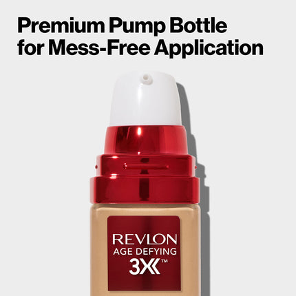Maquillaje Reafirmante y Lifting Age Defying de Revlon - Beige Dorado (13)
