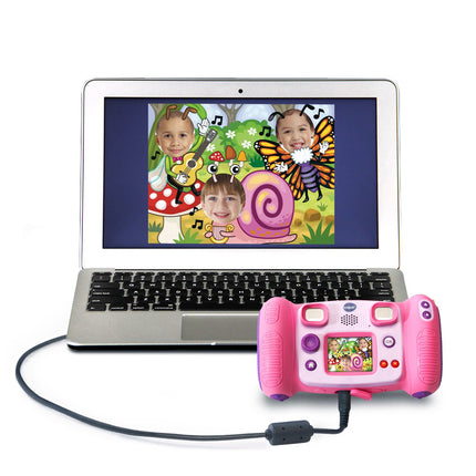 VTech Cámara Kidizoom Pix de V-tech, Rosa (Embalaje sin Frustraciones)