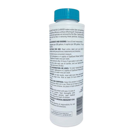 Spaguard Spa Water Clarifier - 1 Pint New