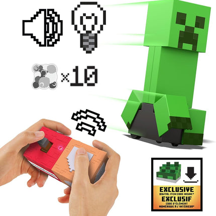 Mattel Minecraft Exploding RC Creeper with Lights & Sounds