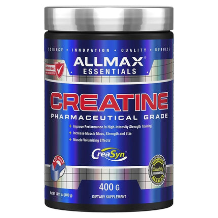 ALLMAX Creatine Monohydrate Powder, Micronized, Unflavored, 400 g