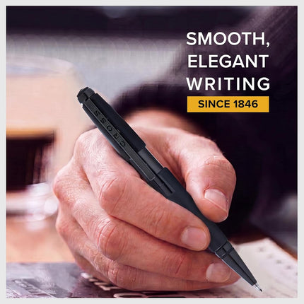Cross Edge Matte Black Lacquer Gel Rollerball Pen