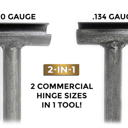 Commercial Hinge Bender Door Tweaker Locksmith Hinge Adjustment Tool for Standard Heavy Weight Knuckle Pin Fixer