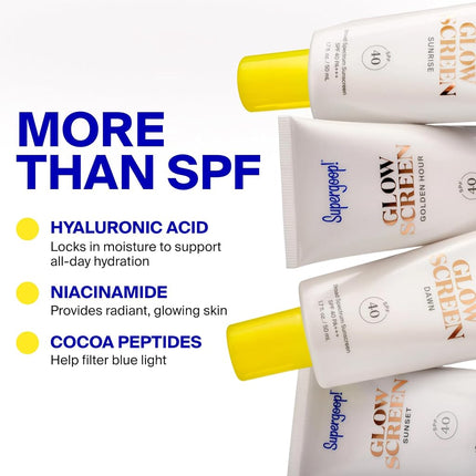 Supergoop Glowscreen SPF 40 Body Lotion For Women 1.7 oz Body Lotion