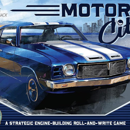 25th Century Games Motor City: Board Game - 1-4 Players | Ages 14+