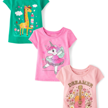 The Children's Place Baby Toddler Girl Short Sleev