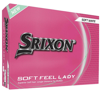Srixon Soft Feel Lady 9 Golf Ball - White