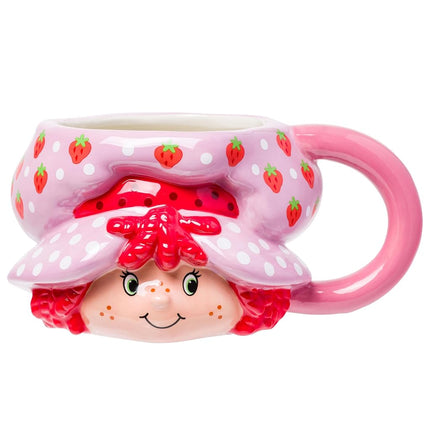 Silver Buffalo Strawberry Shortcake Head Ceramic 3