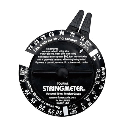 Tourna Unisex Adult Stringmeter, Black, One Size