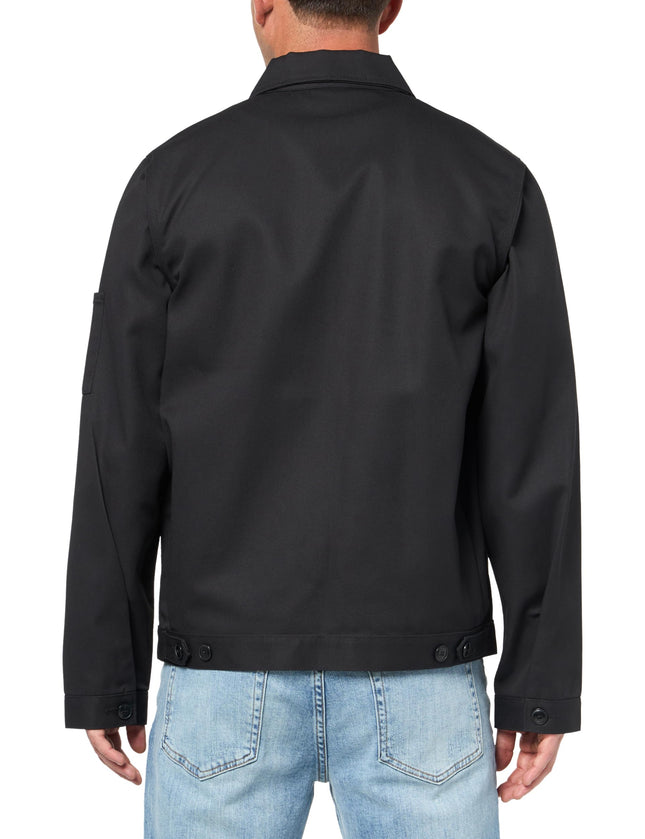 Dickies Men's Unlined Eisenhower Jacket, Black, Medium