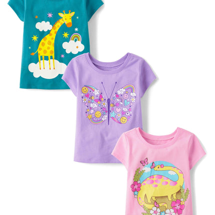 The Children's Place Baby Toddler Girl Short Sleev