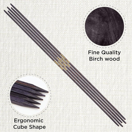 KnitPro J’Adore Cubics Double Pointed Needles 6" (15cm) | 2.00mm
