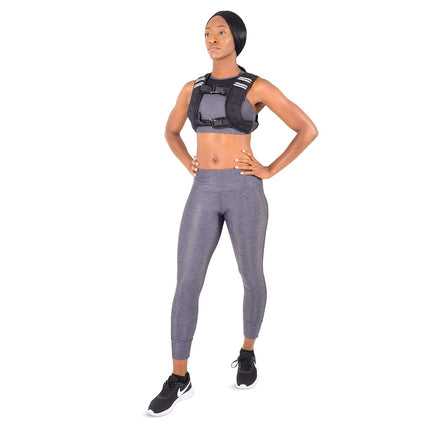 ProsourceFit Exercise Weighted Training Vest - 12lb, Black