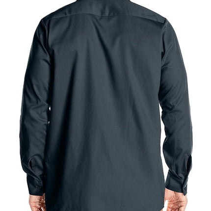 Red Kap Men's Wrinkle Resistant Cotton Work Shirt, Spruce Green, Small