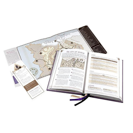 The Dark Crystal Adventure Game - RPG Hardcover Book, 290+ Full Color Pages, River Horse Role Playing Game , Purple
