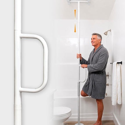Able Life Universal Floor to Ceiling Grab Bar, Eld
