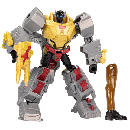 Transformers Toys EarthSpark Grimlock Classe Deluxe, Figurine Articulée de 12,5 cm, Jouets Robots pour Enfants à Partir de 6 Ans