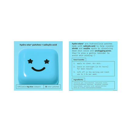 Starface Hydro-Star® Salicylic Acid Compact + Hydrocolloid Patch, 32