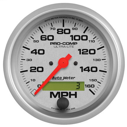 AUTO METER 4488 Ultra-Lite In-Dash Electric Speedometer