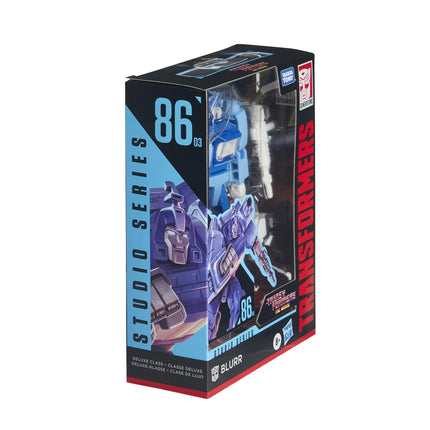 Transformers Toys Studio Series 86-03 Clase de Lujo La Película de 1986 Figura de Acción Blurr - 8 años en adelante, 11,4 cm