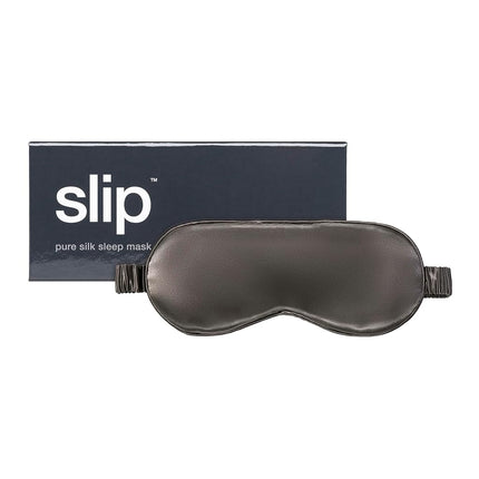 Slip Silk Sleep Mask, Charcoal | Gentle on Delicat