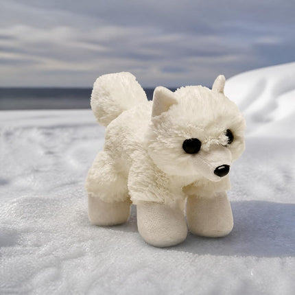 Wild Republic Hug EMS Arctic Fox Plush Toy