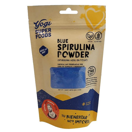 Yogi Super Foods Blue Spirulina Powder Made from B