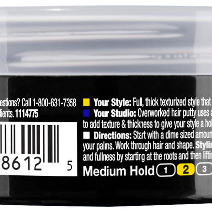 L'oreal LOreal Studio Line Overworked Hair Putty, 1.7 oz