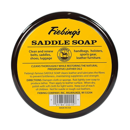 Fiebing's Yellow Saddle Soap, 12 Oz.
