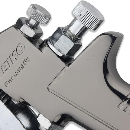 Neiko 31216A HVLP Gravity Feed Air Spray Gun | 2.0mm Nozzle Size 600cc Aluminum Cup