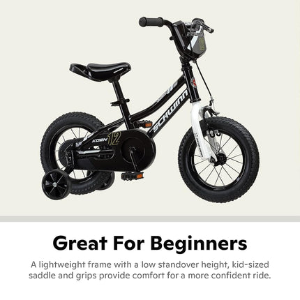 Schwinn Koen Boy's Bike with SmartStart, 12" Wheels, Black