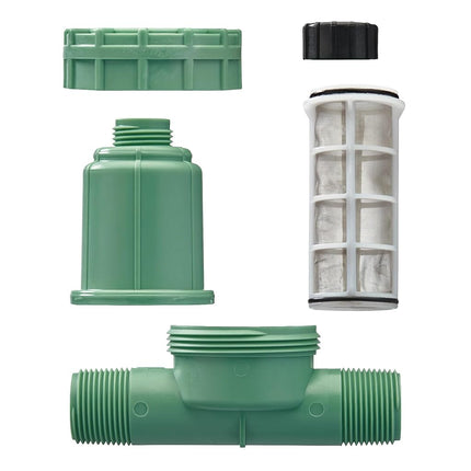 Orbit 2 Pack 2-in-1 Drip Irrigation Filter and 30 PSI Pressure Regulator - Micro-Irrigation Valve - Water Flow Reducer
