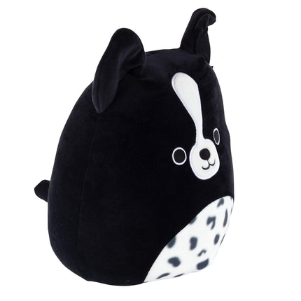 Squishmallows Monty le chiot Border Collie de Pâques 25 cm - Peluche officielle Jazwares - Peluche douce et moelleuse à collectionner, à ajouter à votre collection, cadeau