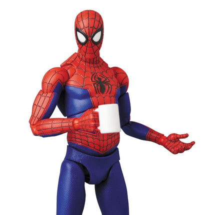MEDICOM Toy MAFEX No.235 Spider-Man (Peter B Parker) Renewal Ver. Painted Action Figure, Approximately 160mm in Height.